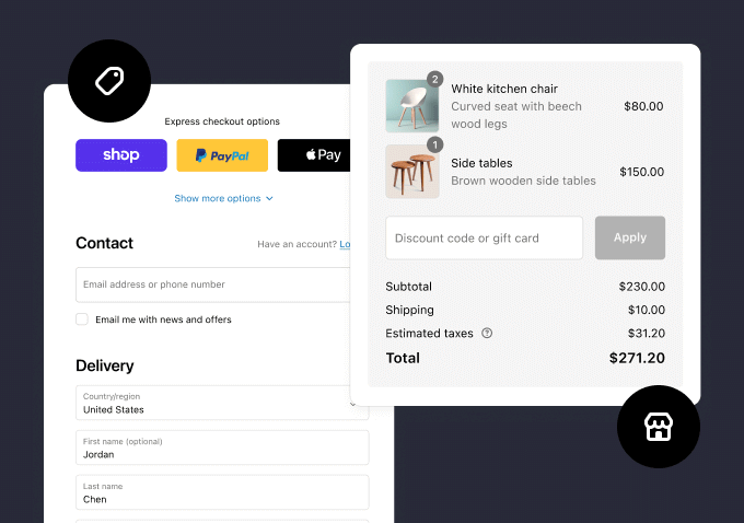 shopify store setup - payment and checkout configuration