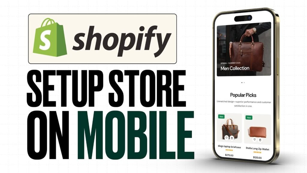 Building Shopify Store from Phone - Mobile Setup Crestvox Studio How to Build a Shopify Store on Your Phone: Complete Step-by-Step Guide 2026