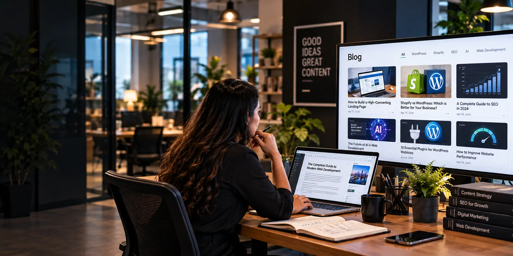 Developer writing WordPress and Shopify guides for the CrestVox blog